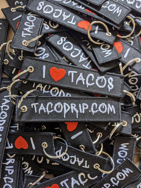 I LOVE TACOS FLIGHT TAG